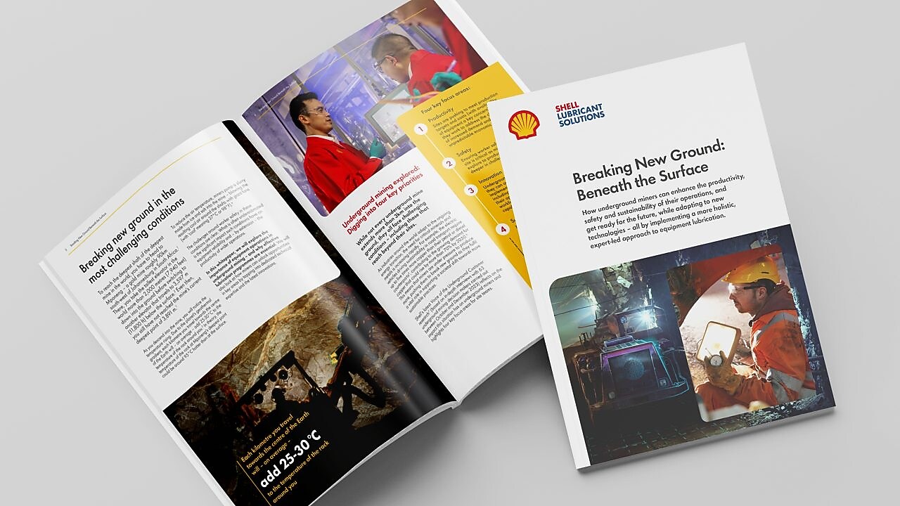 Mock-up of the breaking new ground whitepaper 