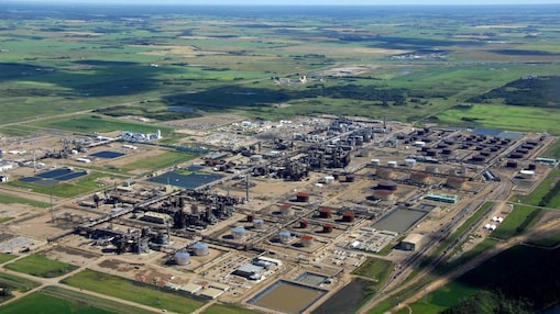 Aerial view of the Quest CCS project in Canada