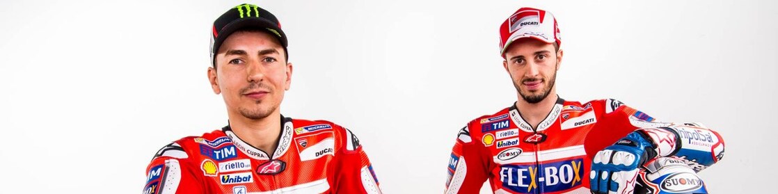 Andrea Dovizioso and Jorge Lorenzo