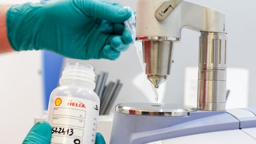 Testing shell helix in lab